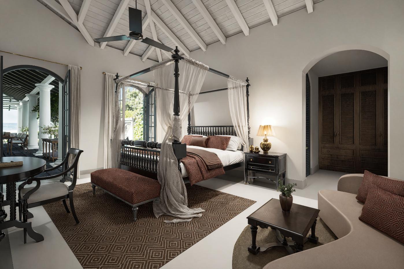 Spacious luxury bedroom at IF Villa